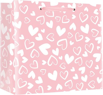 Подаръчна торбичка Deluxe Small Valentine, 11x14x6,5cm