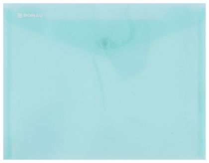 Папка с копче Donau C5, 180микрона прозрачно зелен