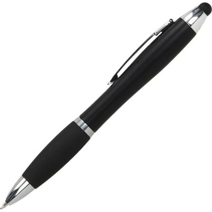 Химикалка Napoli с накрайник за touch screen, черна