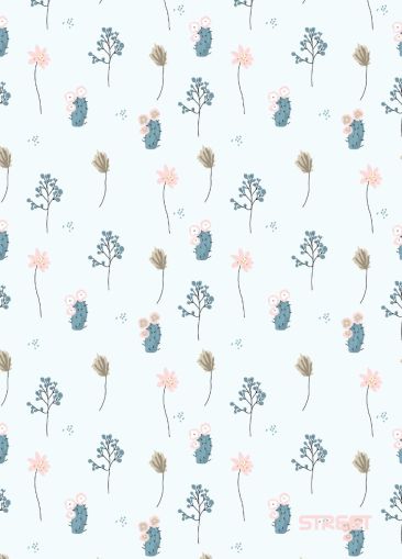 Бележник А6, Flowers, 40 листа