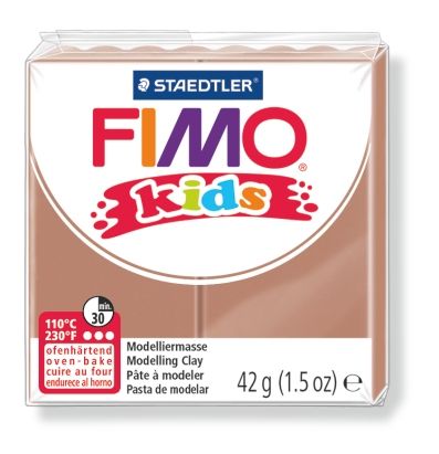Полимерна глина Staedtler Fimo Kids,42g, светло кафяв 71