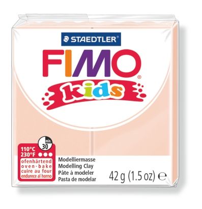 Полимерна глина Staedtler Fimo Kids,42g, телесен 43