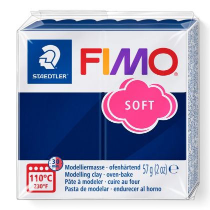 Полимерна глина Staedtler Fimo Soft, 57 g, уиндзор син 35