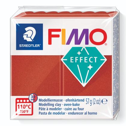 Полимерна глина Staedtler Fimo Effect,57g, металическо медено 27