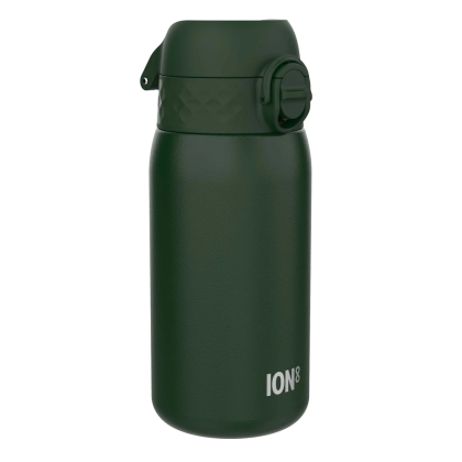 Бутилка за вода Ion8 SE, рециклирана пластмаса, 350ml, Dark Green