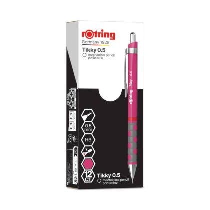 Автоматичен молив Rotring Tikky 0.5mm, Магента