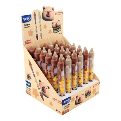 Химикалка Spree Capybara, гел, изтриваема