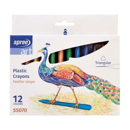 Пластипастели Spree, 12 цвята