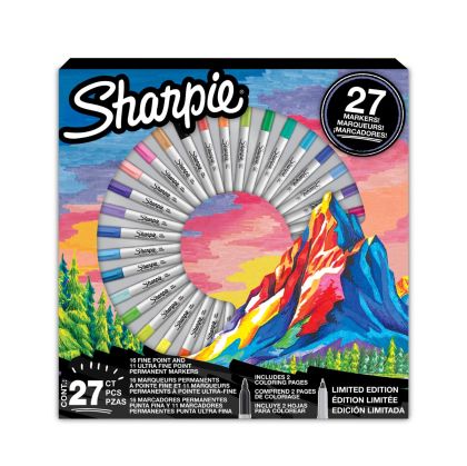 Комплект перманентни маркери Sharpie Blitz Holiday, 27 цвята