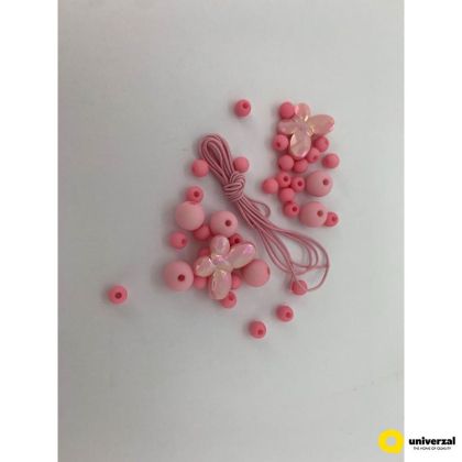 Комплект мъниста Uniline, с въженце, опаковка 102