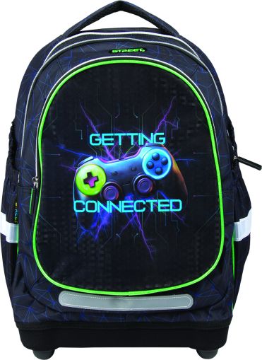 Ергономична раница Street Light Connected, 30x40x12 cm