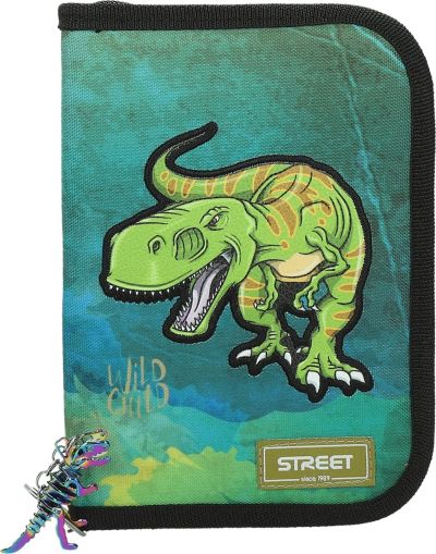 Несесер Street Dinosaur, 1 цип, 2 прегради, 21x4x14cm
