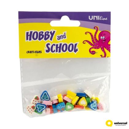 Мъниста Uniline, 30 броя, сърца