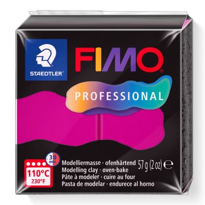 Полимерна глина Staedtler Fimo Profession,57g, МАГЕНТА