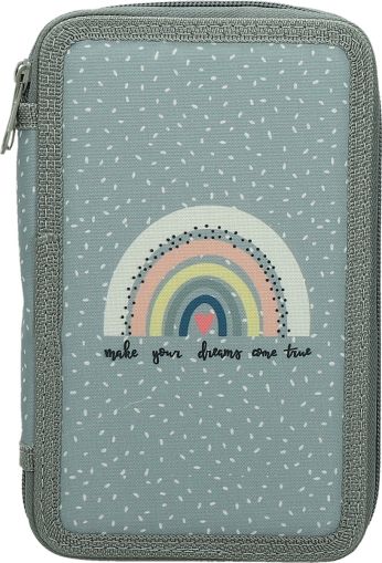 Несесер Street Essence, 2 ципа, пълен, 21x13x5 cm