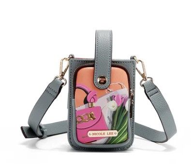 Чанта Nicole Lee, 8.5x12x6 cm, BLOSSOM
