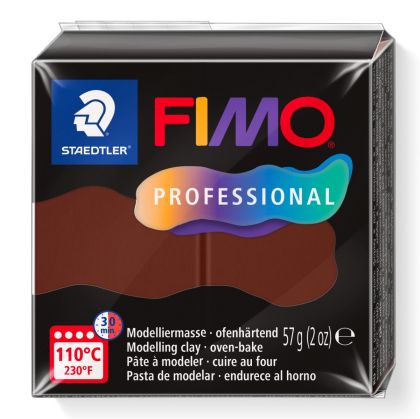 Полимерна глина Staedtler Fimo Profession,57g, ШОКОЛАД