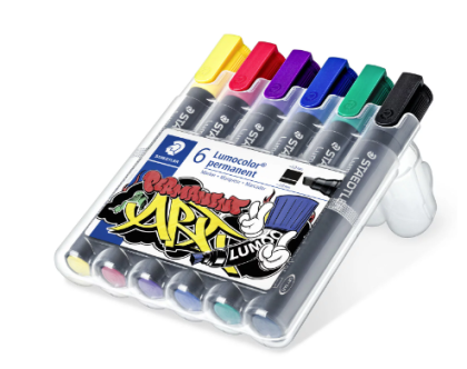 Комплект маркери Staedtler Lumocolor 350