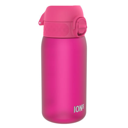 Бутилка за вода Ion8 SE, рециклирана пластмаса, 350ml, Pink
