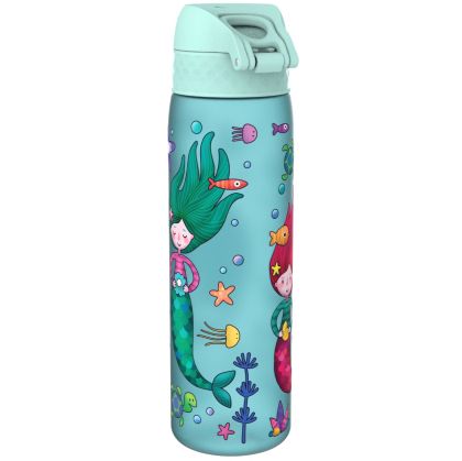 Бутилка за вода Ion8 Print, рециклирана пластмаса, 500ml, Mermaids