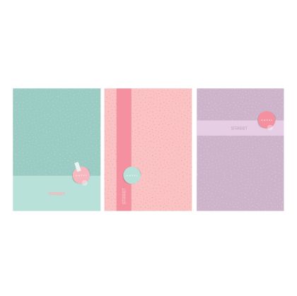 Тетрадка Street, А5, ШР, 54л, Unique