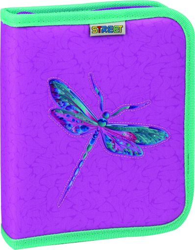 Несесер Dragonfly, 1 цип, 2 прегради, празен,16.5x20.5x4.5