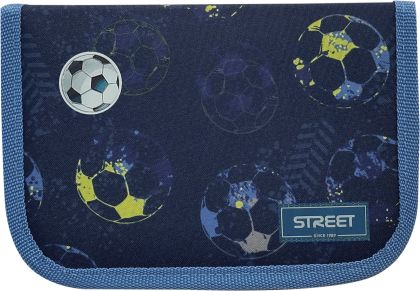 Несесер Street Football, 1 цип, 1 преграда,20.5x14.5x4cm