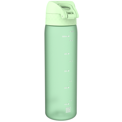 Бутилка за вода Ion8 SE, рециклирана пластмаса, 500ml, Surf Green