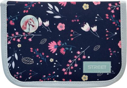 Несесер Street Blossom, 1 цип, 1 преграда, 20.5x14.5x4cm