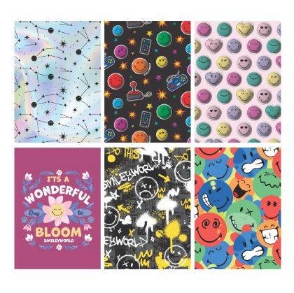 Тетрадка Smiley World А4, широки редове, 54 л