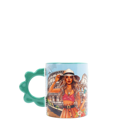 Керамична чаша Nicole Lee, 500ml, Martha Italy