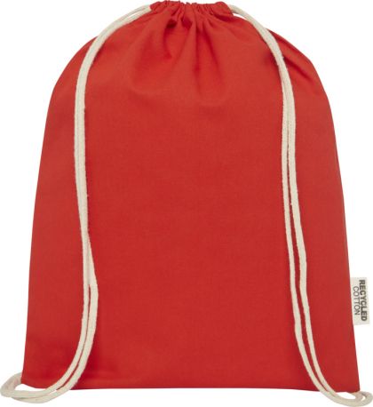 Чанта за спорт Oregon, рец. памук, червена