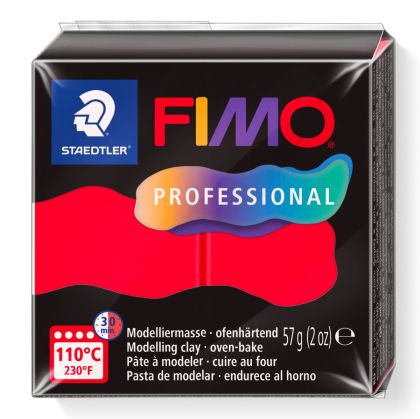 Полимерна глина Staedtler Fimo Profession,57g, ЧЕРВЕН