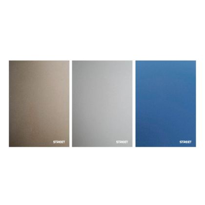 Тетрадка Street, А5, широки листа, 54л, Metalic