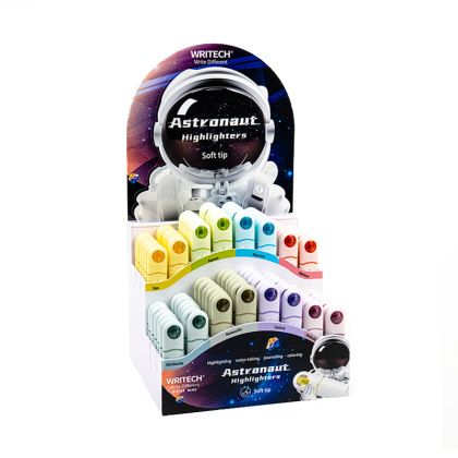 Дисплей текстмаркери Writech Pastel+Vintage, 96 бр