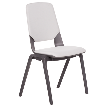 Посетителски стол LIMBER - бял