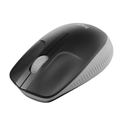 Комп.мишка безж.Logitech M190 сива