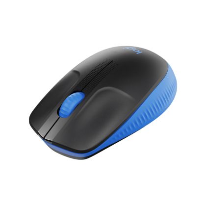 Комп.мишка безж.Logitech M190 синя