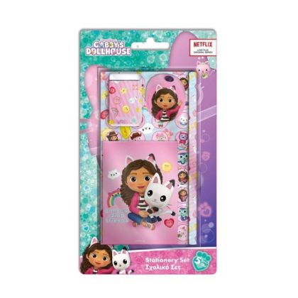Ученически комплект Diakakis Gabbys Dollhouse,6ч
