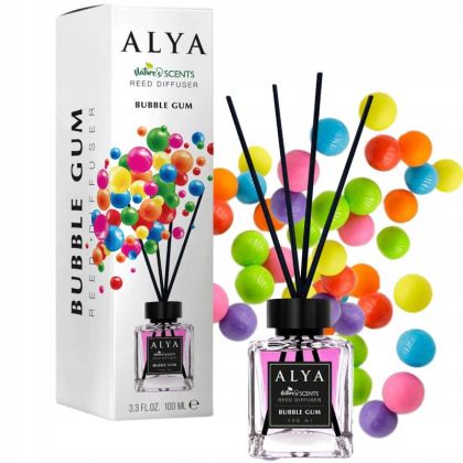 Ароматизатор с пръчици Alya- дъвка,100мл