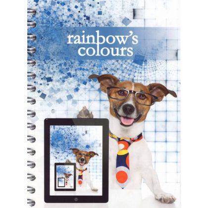 Тефтер спирала,меки корици, 8х 11, Данива