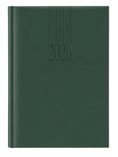 Календар-бележник Castelli Tucson A5, 2026, зелен