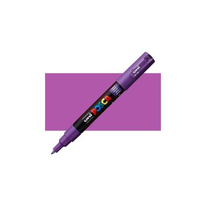 Перманентен маркер Uni Posca PC-1M водна основа Виолет