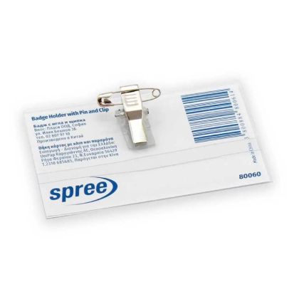 Бадж Spree с игла и щипка, 90х55 80060