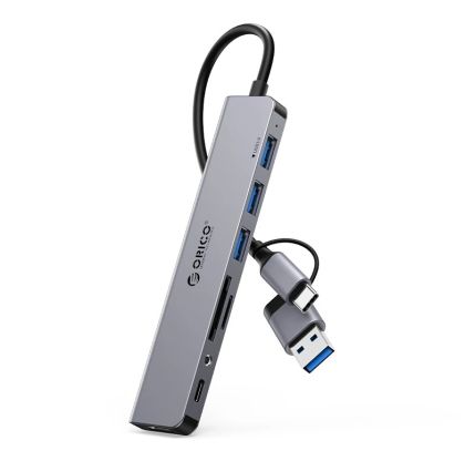 Компютърен аксесоар USB HUB Orico 8xUSB3.0/2.0 USB-C/A