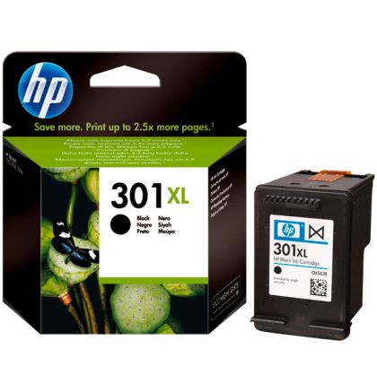 Мастилена касета HP 301 XL black