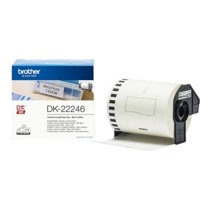 Непрекъсната хартиена лента Brother DK22246, 103 mm х 30.48 m
