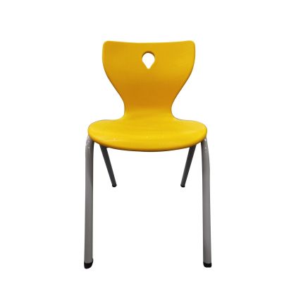 Ученически стол RFG Acrux, от VIII до XII клас, жълт, сглобена мостра