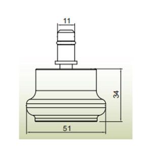 Комплект тапи за статичност RFG, 5 броя