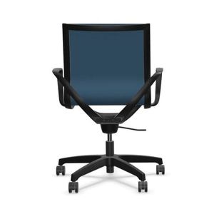 Ергономичен стол Rim Zero ZG 1352, меш, пластмасова основа, син